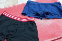 ZK4, ondergoed, blauw 122/128 ,zwart:  M122/126