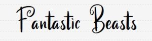 Fantastic beast 2